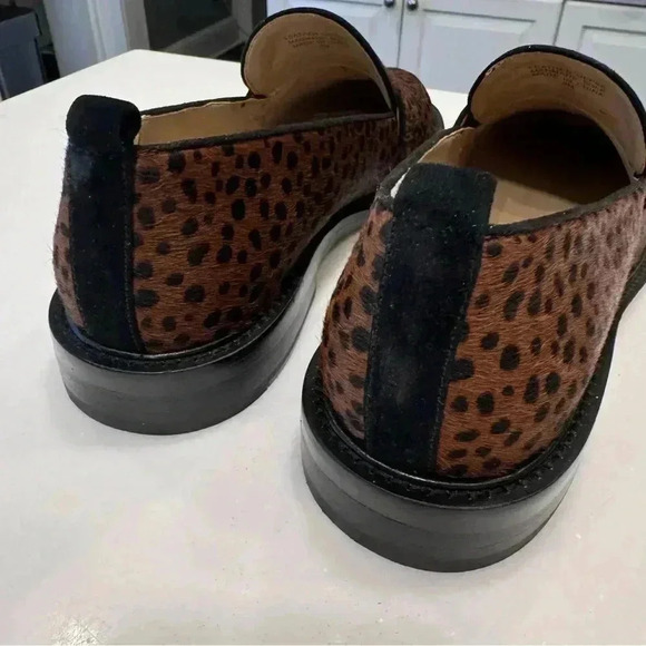 Ann Taylor Brown and Black Flats with Leopard Print - Picture 5 of 11